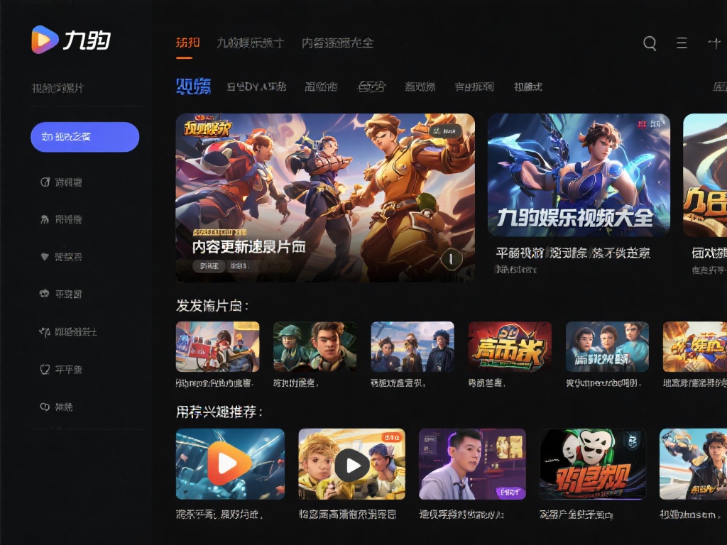此外，九游娱乐视频大全的内容更新速度极快，几乎与游